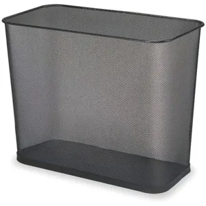 RUBBERMAID FGWMB30RBK Open-top Trash Can Rectangular 7.5 Gallon | AB2GUT 1LYL7