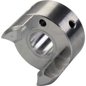 RULAND MANUFACTURING JS21-5-A Jaw Coupling Hub 5/16 Inch Aluminium | AF9TVD 30UP09