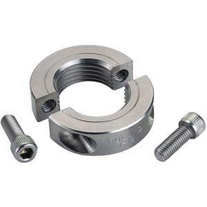 RULAND MANUFACTURING TSP-24-12-SS Shaft Collar Threaded 2pc 1-1/2 Inch Stainless Steel | AF9YFA 30VU22
