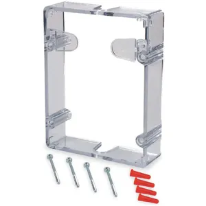 SAFETY TECHNOLOGY INTERNATIONAL STI-3100 Pull Station Guard Spacer Polycarbonate | AA9KLH 1DPD8