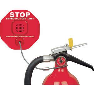 SAFETY TECHNOLOGY INTERNATIONAL STI-6200R Fire Extinguisher Alarm 12v Polycrbonate | AG2BEB 31CP04