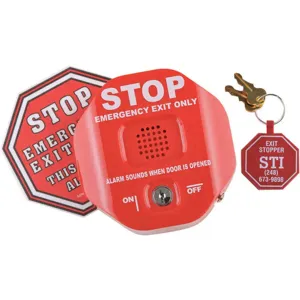 SAFETY TECHNOLOGY INTERNATIONAL STI-6400 Door Alarm Diameter 5 3/8 In | AA9KLK 1DPE1