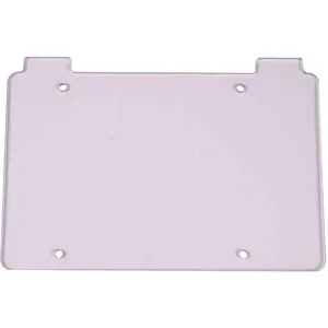 SAFETY TECHNOLOGY INTERNATIONAL STI-6582 Mounting Backplate Polycarbonate Clear | AH3CDF 31CM80