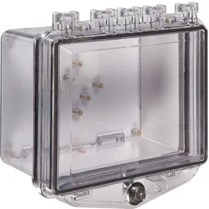 SAFETY TECHNOLOGY INTERNATIONAL STI-7510A Enclosure Clear Exterior Key Lock | AH3CBL 31CM29