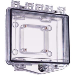 SAFETY TECHNOLOGY INTERNATIONAL STI-7511B Enclosure Enclosed Clear Double Gang Electric Door | AH3CBR 31CM34