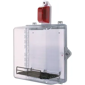 SAFETY TECHNOLOGY INTERNATIONAL STI-7534 Protective Cabinet 16-1/4in Siren/Strobe | AH3BZP 31CL70