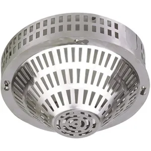 SAFETY TECHNOLOGY INTERNATIONAL STI-8230-SS Smoke Detector Guard Stainless Steel Surface | AD6TKG 4AFY5