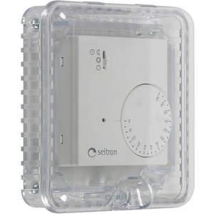 SAFETY TECHNOLOGY INTERNATIONAL STI-9102 Small Thermostat Protector Clear Flush | AH3CDE 31CM79