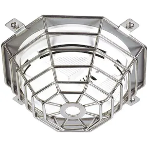 SAFETY TECHNOLOGY INTERNATIONAL STI-9604-SS Smoke Detector Guard Stainless Steel Wire Flush | AD6TKC 4AFY1