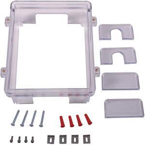 SAFETY TECHNOLOGY INTERNATIONAL SUB-06297D D Style Backbox Kit Polycarbonate Clear | AH3CCX 31CM70