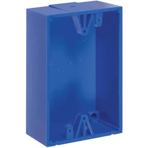 SAFETY TECHNOLOGY INTERNATIONAL SUB-71100A-B Back Box Polycarbonate Blue | AH3CDH 31CM82