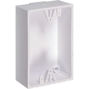 SAFETY TECHNOLOGY INTERNATIONAL SUB-71100A-W Back Box Polycarbonate White | AH3CDM 31CM86