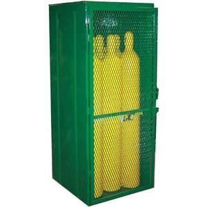 SAFTCART ESTS-12 Gas Cylinder Cabinet 32 x 42 Capacity 12 | AE7CKE 5WXP9