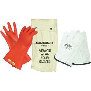 SALISBURY GK0011R/9 Electrical Glove Kit Size 9 Red 11 Inch Length | AD2MKT 3RMV9