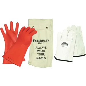 SALISBURY GK011R/8H Electrical Glove Kit Class 0 Size 8-1/2 Pr | AG3DXF 32XE91