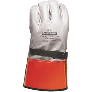 SALISBURY ILP3S/12 Electrical Glove Protector 12 Cream Pr | AC4TQC 30L155