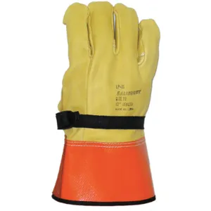 SALISBURY LP3S/8H Electrical Glove Protector 8-1/2 Cream Pr | AC4TUB 30L225