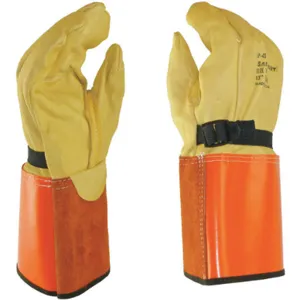 SALISBURY LP4S/9H Electrical Glove Protector 9-1/2 Cream Pr | AC4TUL 30L236