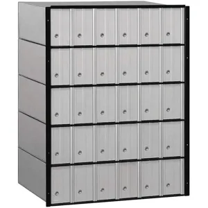 SALSBURY INDUSTRIES 2230 Mailbox Standard System 30 Door Aluminium | AG3JEQ 33LE57