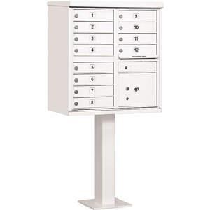 SALSBURY INDUSTRIES 3312WHT-P Cluster Box Unit 12 Doors White | AG3MBE 33LY80