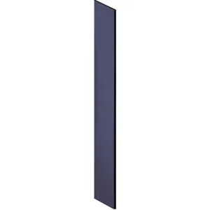 SALSBURY INDUSTRIES 33336BLU End Panel Slope Top D21 x H78 Blue | AC6VZX 36M905