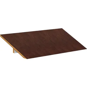 SALSBURY INDUSTRIES 33353MAH Locker Sloping Top 3 Wide 36 x 18mahogany | AA4ZGP 13K844