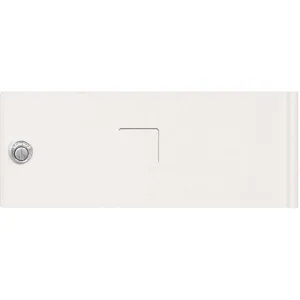 SALSBURY INDUSTRIES 3352WHT Replacement Door/Lock for Cluster Box Unit Size B White | AH3RQJ 33KN92