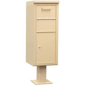 SALSBURY INDUSTRIES 3475SAN Pedestal Collection Box Tall Sandstone | AG3KDY 33LL37