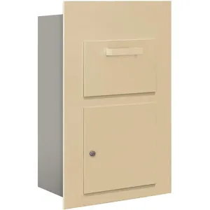 SALSBURY INDUSTRIES 3600C5-SFP Horizontal Mailbox Private 1 Door Sandstone Fl 29-3/4 Inch | AG3KHZ 33LM36