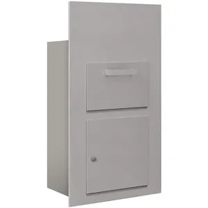 SALSBURY INDUSTRIES 3600C6-AFP Horizontal Mailbox Private 1 Door Aluminium Fl 35-1/4 Inch | AG3KPZ 33LN81