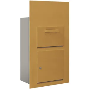 SALSBURY INDUSTRIES 3600C6-GFP Horizontal Mailbox Private 1 Door Gold Fl 35-1/4 Inch | AG3KQA 33LN82