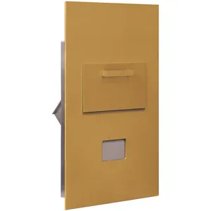 SALSBURY INDUSTRIES 3600C6-GRU Horizontal Mailbox Usps 1 Door Gold Rl 35-1/4 Inch | AG3KJZ 33LM63