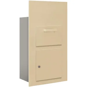 SALSBURY INDUSTRIES 3600C6-SFU Horizontal Mailbox Usps 1 Door Sandstone Fl 35-1/4 Inch | AG3KKA 33LM64