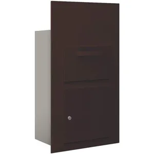 SALSBURY INDUSTRIES 3600C6-ZFU Horizontal Mailbox Usps 1 Door Bronze Fl 35-1/4 Inch | AG3KKD 33LM67