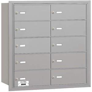 SALSBURY INDUSTRIES 3610ARU Horizontal Mailbox Usps 10 Doors Aluminium Rl 29-3/4 Inch | AG3JHM 33LF41