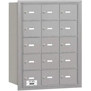 SALSBURY INDUSTRIES 3615ARU Horizontal Mailbox Usps 15 Doors Aluminium Rl 29-3/4 Inch | AG3JJA 33LF53