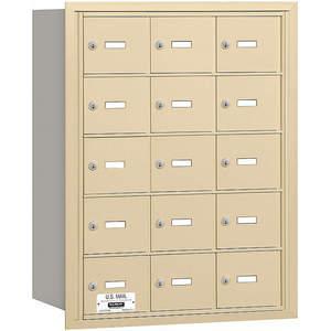 SALSBURY INDUSTRIES 3615SRU Horizontal Mailbox Usps 15 Doors Sandstone Rl 29-3/4 Inch | AG3JJG 33LF59