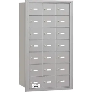 SALSBURY INDUSTRIES 3621ARP Horizontal Mailbox Private 21 Doors Aluminium Rl 40-3/4 Inch | AG3KJF 33LM42