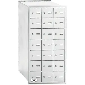 SALSBURY INDUSTRIES 3621ARU Standard Mailbox 4b 21 Doors | AD3EPH 3YNR9