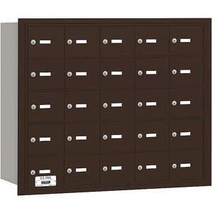 SALSBURY INDUSTRIES 3625ZRU Horizontal Mailbox Usps 25 Doors Bronze Rl 29-3/4 Inch | AG3KZD 33LR80