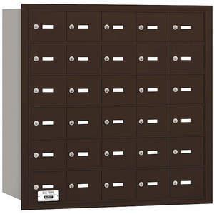 SALSBURY INDUSTRIES 3630ZRP Horizontal Mailbox Private 30 Doors Bronze Rl 35-1/4 Inch | AG3LTN 33LW93