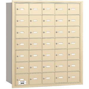 SALSBURY INDUSTRIES 3635SRP Horizontal Mailbox Private 35 Doors Sandstone Rl 40-3/4 Inch | AG3MDV 33LZ42