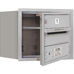 SALSBURY INDUSTRIES 3703S-01AFU Horizontal Mailbox Usps 1 Door Aluminium Fl 13 Inch | AG3GPC 33KT42