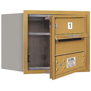 SALSBURY INDUSTRIES 3703S-01GFP Horizontal Mailbox Private 1 Door Gold Fl 13 Inch | AG3GTE 33KU11