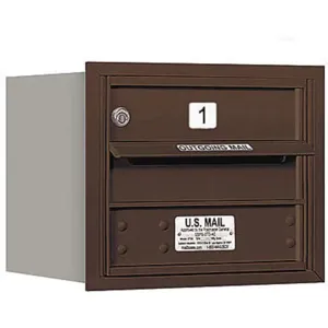 SALSBURY INDUSTRIES 3703S-01ZRP Horizontal Mailbox Private 1 Door Bronze Rl 13 Inch | AG3GPN 33KT52