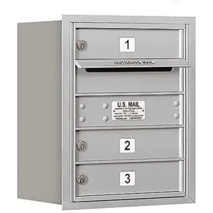 SALSBURY INDUSTRIES 3705S-03ARU Horizontal Mailbox Usps 3 Door Aluminium Rl 20 Inch | AG3HAK 33KV84