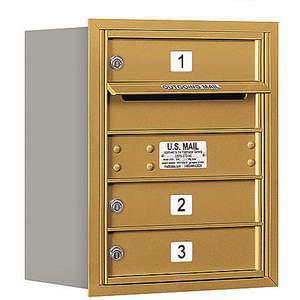 SALSBURY INDUSTRIES 3705S-03GRU Horizontal Mailbox Usps 3 Door Gold Rl 20 Inch | AG3HAN 33KV87