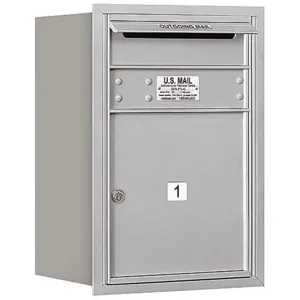 SALSBURY INDUSTRIES 3706S-01ARP Horizontal Mailbox Private 1 Door Aluminium Rl 23-1/2 Inch | AG3GYQ 33KV42