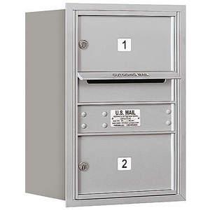 SALSBURY INDUSTRIES 3706S-02ARP Horizontal Mailbox Private 2 Door Aluminium Rl 23-1/2 Inch | AG3HBN 33KW11