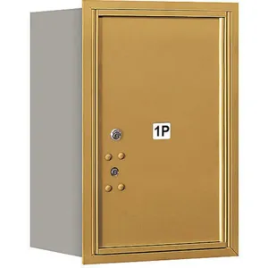 SALSBURY INDUSTRIES 3706S-1PGRU Horizontal Mailbox Usps 1 Door Gold Rl 23-1/2 Inch | AG3GWM 33KU88